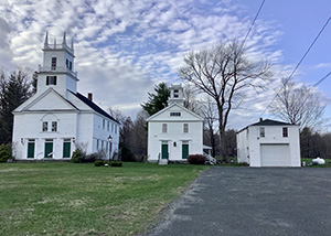 The West Granville Congregational Church and Fire House