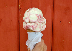 Ice cream from the Gran-Val Scoop